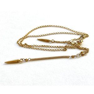Chan Luu small dagger Y drop necklace